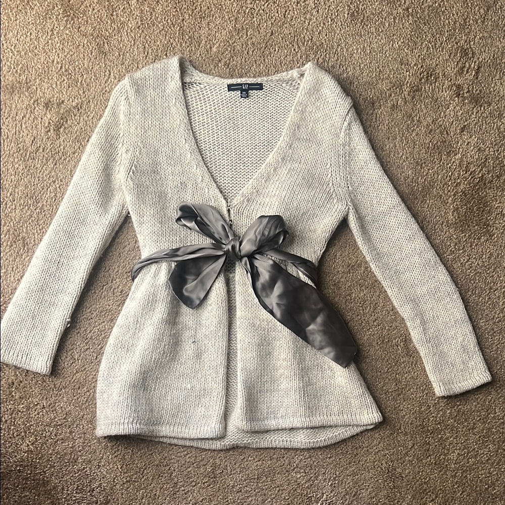 GAP Knit Sweater Top with Sash